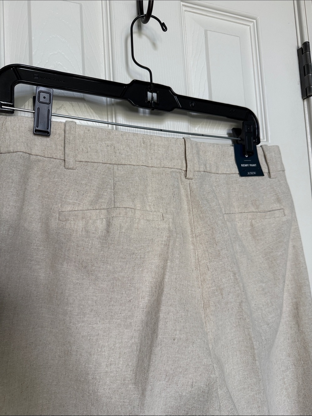 J. Crew Linen-blend Remy full-length wide-leg pant - Picture 12 of 12